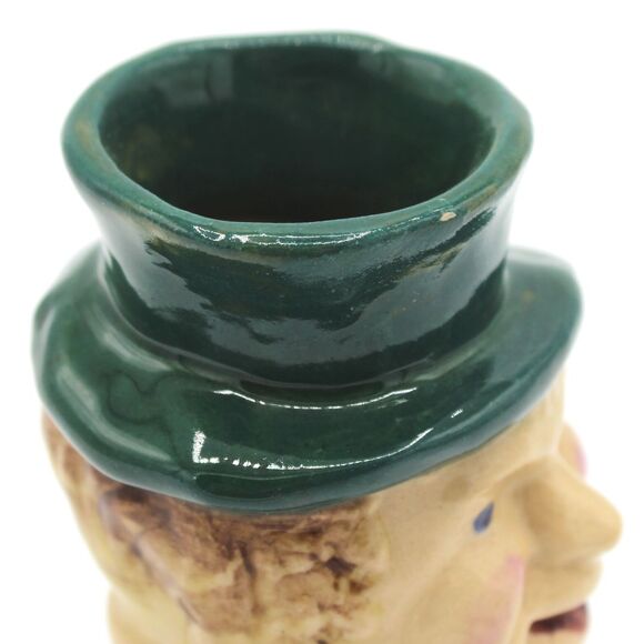 Antique Hand Crafted Toby Style Jug Charles Dickens English Hand Painted Pottery - Picture 5 of 8